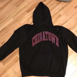 Medium Chinatown black hoodie